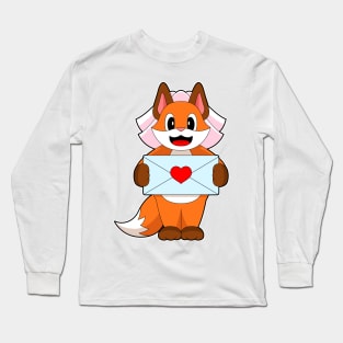 Fox Bride Letter Wedding Long Sleeve T-Shirt